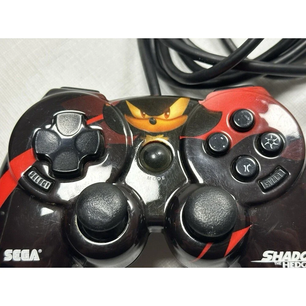 SEGA Shadow The Hedgehog 2005 NubyTech PS2 Collectible Controller